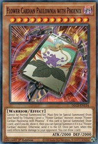 Flower Cardian Paulownia with Phoenix [DLCS-EN134] Common | Exor Games Summserside