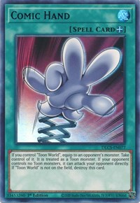 Comic Hand (Purple) [DLCS-EN077] Ultra Rare | Exor Games Summserside