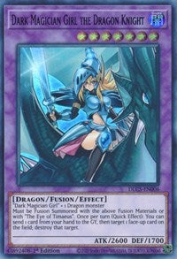 Dark Magician Girl the Dragon Knight (Purple) [DLCS-EN006] Ultra Rare | Exor Games Summserside