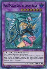 Dark Magician Girl the Dragon Knight (Alternate Art) (Blue) [DLCS-EN006] Ultra Rare | Exor Games Summserside