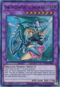 Dark Magician Girl the Dragon Knight (Alternate Art) (Green) [DLCS-EN006] Ultra Rare | Exor Games Summserside