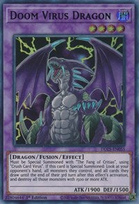 Doom Virus Dragon (Green) [DLCS-EN055] Ultra Rare | Exor Games Summserside