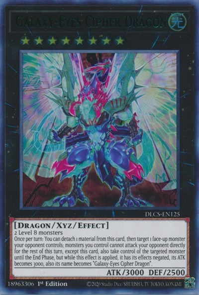 Galaxy-Eyes Cipher Dragon (Green) [DLCS-EN125] Ultra Rare | Exor Games Summserside