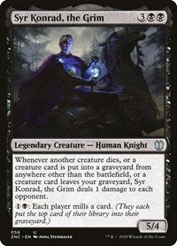 Syr Konrad, the Grim [Zendikar Rising Commander] | Exor Games Summserside