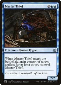 Master Thief [Zendikar Rising Commander] | Exor Games Summserside