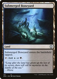 Submerged Boneyard [Zendikar Rising Commander] | Exor Games Summserside