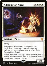 Admonition Angel [Zendikar Rising Commander] | Exor Games Summserside