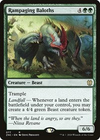 Rampaging Baloths [Zendikar Rising Commander] | Exor Games Summserside