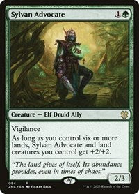 Sylvan Advocate [Zendikar Rising Commander] | Exor Games Summserside
