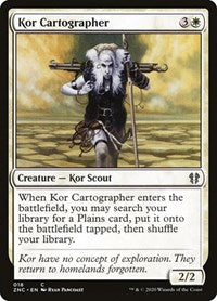 Kor Cartographer [Zendikar Rising Commander] | Exor Games Summserside