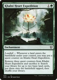 Khalni Heart Expedition [Zendikar Rising Commander] | Exor Games Summserside