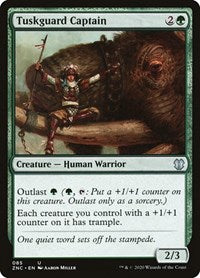 Tuskguard Captain [Zendikar Rising Commander] | Exor Games Summserside