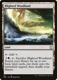 Blighted Woodland [Zendikar Rising Commander] | Exor Games Summserside