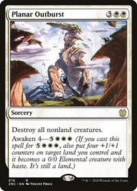 Planar Outburst [Zendikar Rising Commander] | Exor Games Summserside