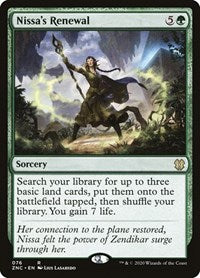 Nissa's Renewal [Zendikar Rising Commander] | Exor Games Summserside