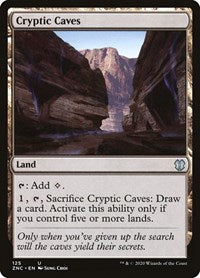 Cryptic Caves [Zendikar Rising Commander] | Exor Games Summserside