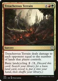 Treacherous Terrain [Zendikar Rising Commander] | Exor Games Summserside