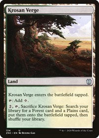 Krosan Verge [Zendikar Rising Commander] | Exor Games Summserside