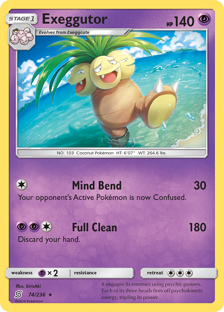 Exeggutor (74/236) [Sun & Moon: Unified Minds] | Exor Games Summserside