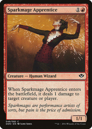 Sparkmage Apprentice [Duel Decks: Speed vs. Cunning] | Exor Games Summserside