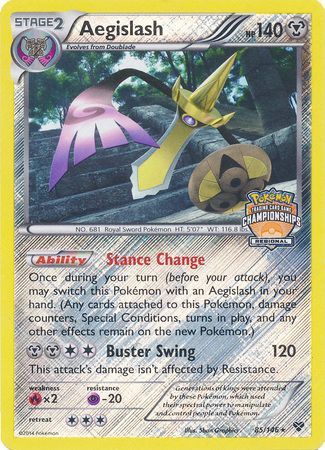 Aegislash (85/146) (Regional Championship Promo) [XY: Base Set] | Exor Games Summserside