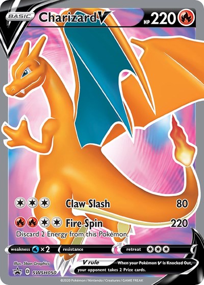 Charizard V - SWSH050 [SWSH: Sword & Shield Promo Cards]