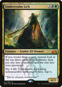 Underrealm Lich [Promo Pack: Zendikar Rising] | Exor Games Summserside