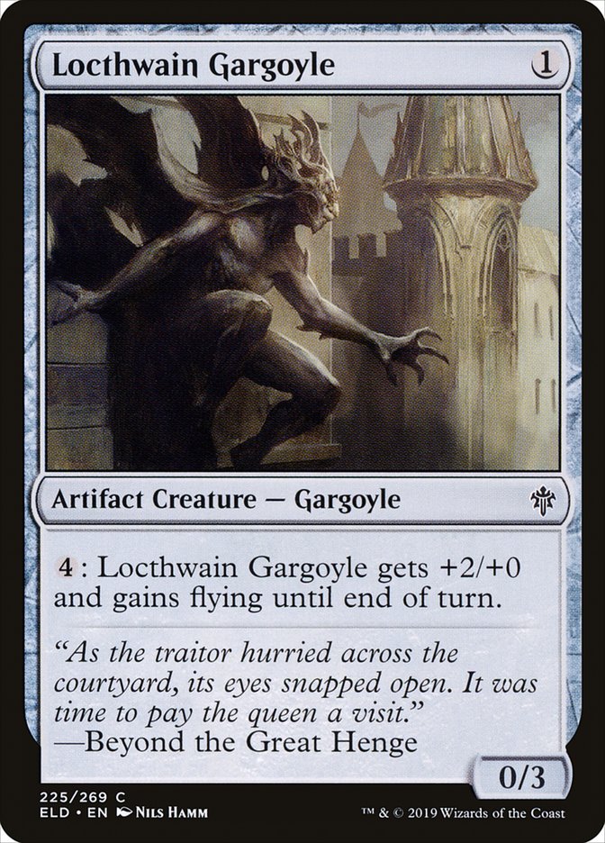 Locthwain Gargoyle [Throne of Eldraine] | Exor Games Summserside