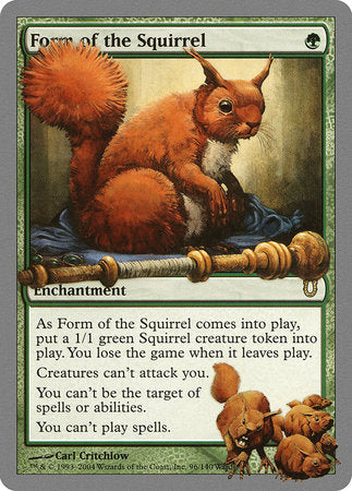 Form of the Squirrel [Unhinged] | Exor Games Summserside