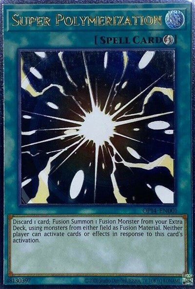 Super Polymerization [OP14-EN001] Ultimate Rare | Exor Games Summserside