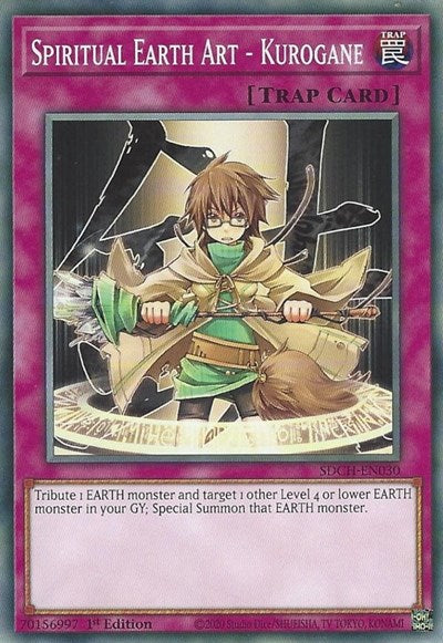 Spiritual Earth Art - Kurogane [SDCH-EN030] Common | Exor Games Summserside