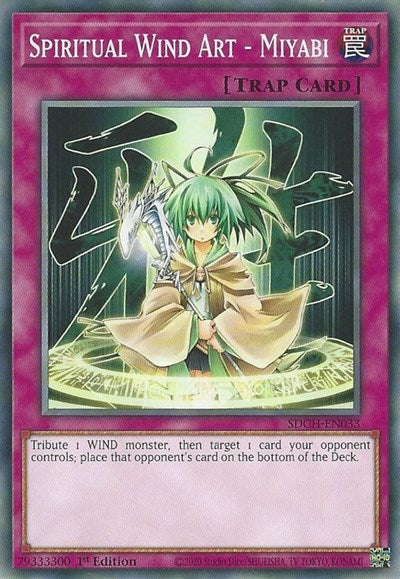 Spiritual Wind Art - Miyabi [SDCH-EN033] Common | Exor Games Summserside