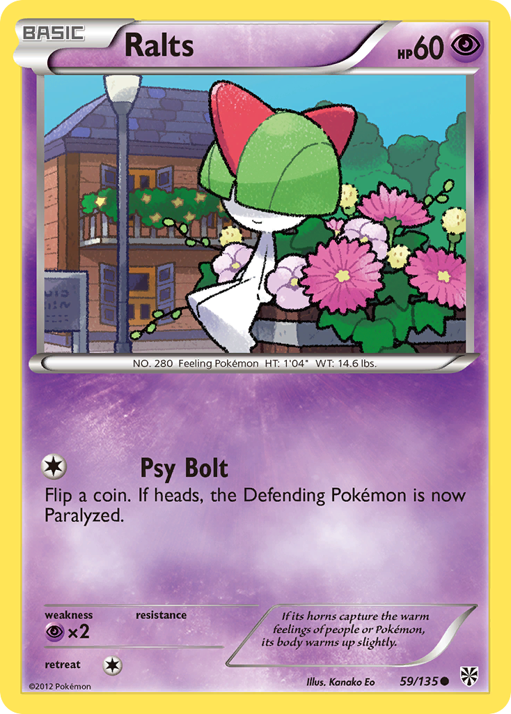 Ralts (59/135) [Black & White: Plasma Storm] | Exor Games Summserside