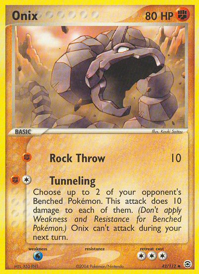 Onix (42/112) [EX: FireRed & LeafGreen] | Exor Games Summserside