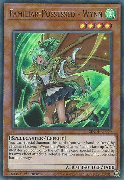 Familiar-Possessed - Wynn (Alternate Art) [SDCH-EN040] Ultra Rare | Exor Games Summserside