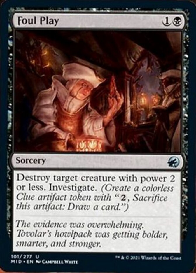 Foul Play [Innistrad: Midnight Hunt] | Exor Games Summserside