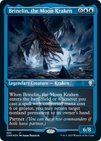 Brinelin, the Moon Kraken (Foil Etched) [Commander Legends] | Exor Games Summserside