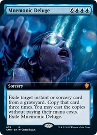 Mnemonic Deluge (Extended Art) [Commander Legends] | Exor Games Summserside