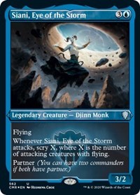 Siani, Eye of the Storm (Foil Etched) [Commander Legends] | Exor Games Summserside