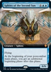 Sphinx of the Second Sun (Extended Art) [Commander Legends] | Exor Games Summserside