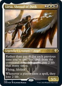 Liesa, Shroud of Dusk (Foil Etched) [Commander Legends] | Exor Games Summserside