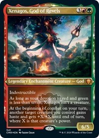 Xenagos, God of Revels (Foil Etched) [Commander Legends] | Exor Games Summserside