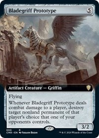 Bladegriff Prototype (Extended Art) [Commander Legends] | Exor Games Summserside