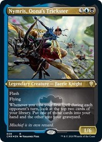 Nymris, Oona's Trickster (Foil Etched) [Commander Legends] | Exor Games Summserside