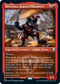 Breeches, Brazen Plunderer (Foil Etched) [Commander Legends] | Exor Games Summserside