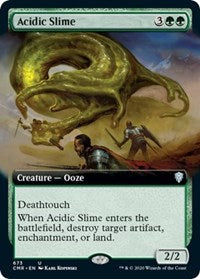 Acidic Slime (Extended Art) [Commander Legends] | Exor Games Summserside