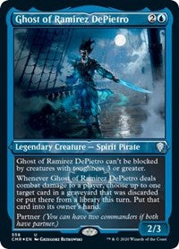 Ghost of Ramirez DePietro (Foil Etched) [Commander Legends] | Exor Games Summserside