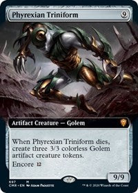 Phyrexian Triniform (Extended Art) [Commander Legends] | Exor Games Summserside