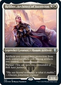 Rebbec, Architect of Ascension (Foil Etched) [Commander Legends] | Exor Games Summserside