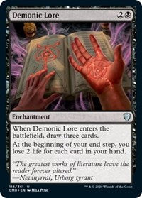 Demonic Lore [Commander Legends] | Exor Games Summserside